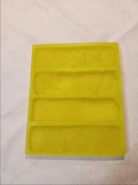 Гнучка поліуретанова форма для виготовлення декоративної цегли A.N.B. "КАНТРІ" на 4 плитки - фото 8