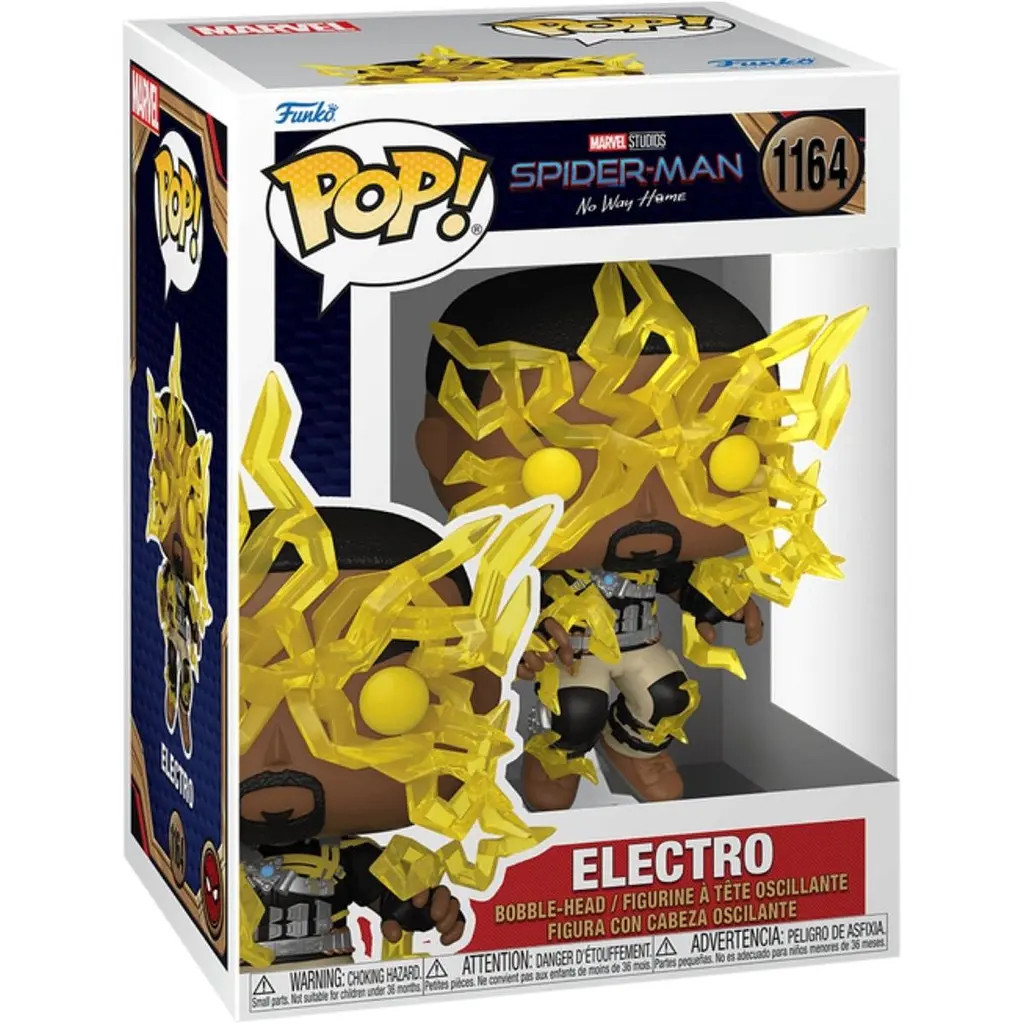 Фігурка Funko Pop! Spider-Man No Way Home: Електро 9.6см (67604) [117805] - фото 3