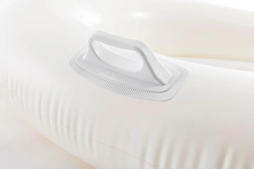 Надувне крісло-плотик для води Intex 114×107 см з сіткою, ручками та подвійною камерою, до 100 кг, 12+ - фото 4
