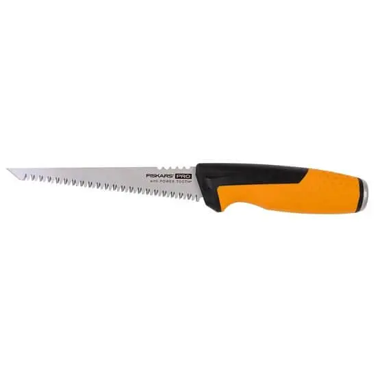 Пила посилена складана з потрійним заточуванням Fiskars Pro PowerTooth 150 мм 8 TPI 1062935