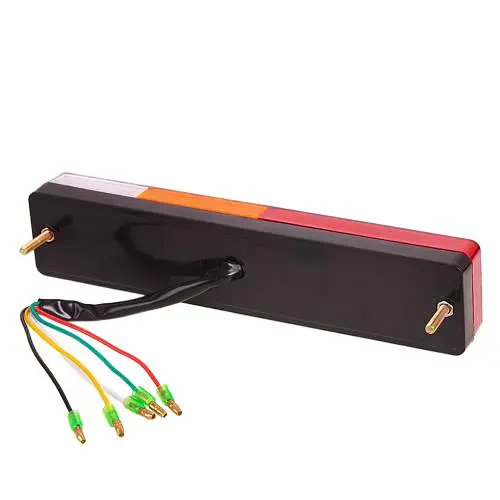 LED Задній ліхтар квадратний 20LED 12-24V 238х51х31 мм 2 шт. (BL-64920) - фото 3