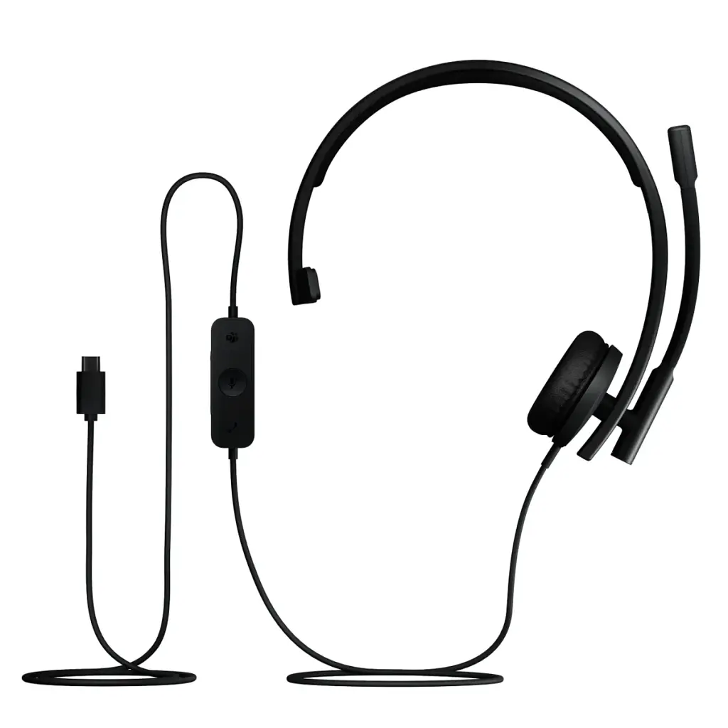 Навушники Logitech H570e Corded Mono USB Teams version Black (981-001427) - фото 5