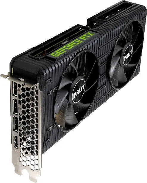 Видеокарта Palit RTX 3060 12Gb Dual (NE63060019K9-190AD) (GDDR6, 192 bit, PCI-E v4.0) Б/у - фото 2