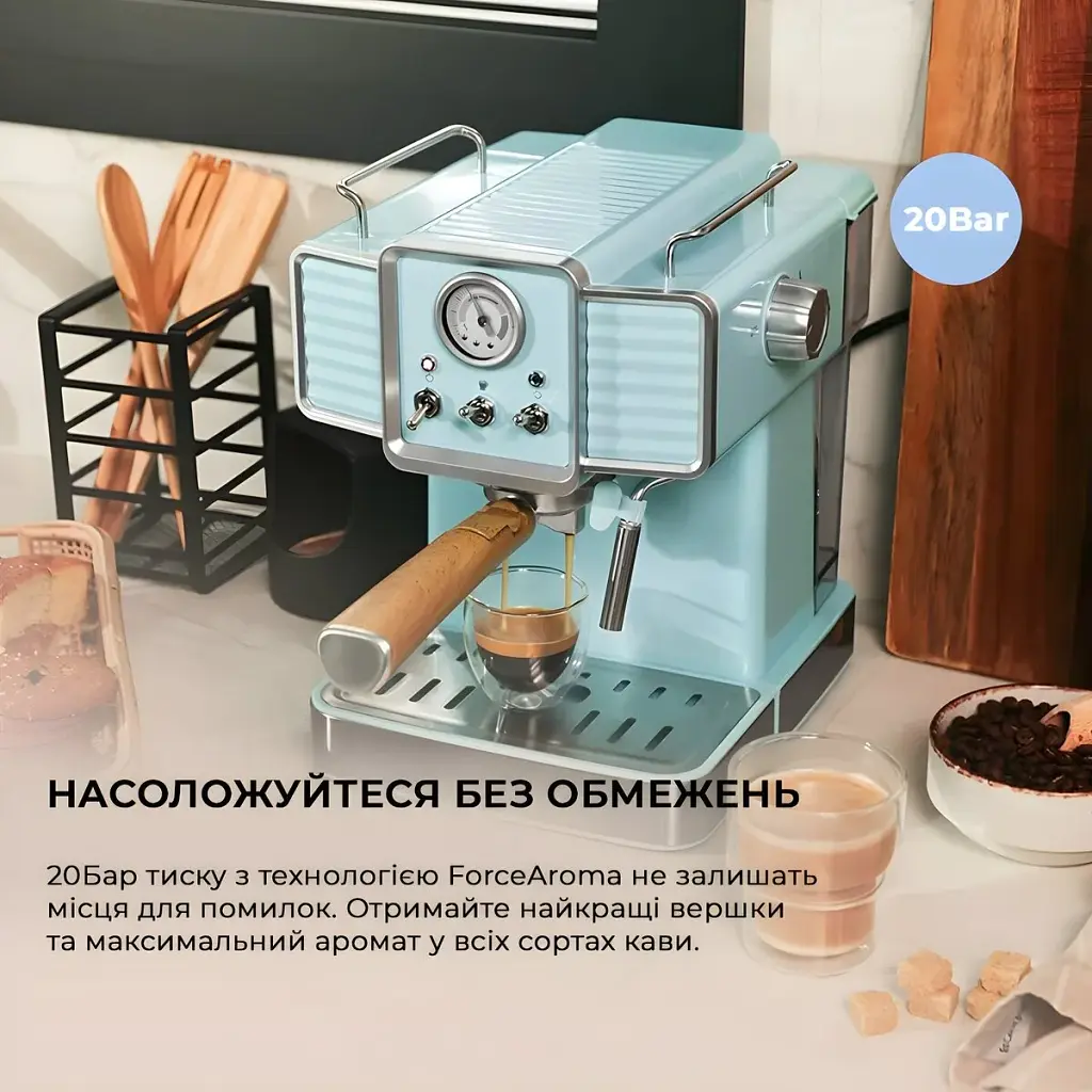 Кавоварка ріжкова Cecotec Cumbia Power Espresso 20 Tradizionale CCTC-01575 - фото 8