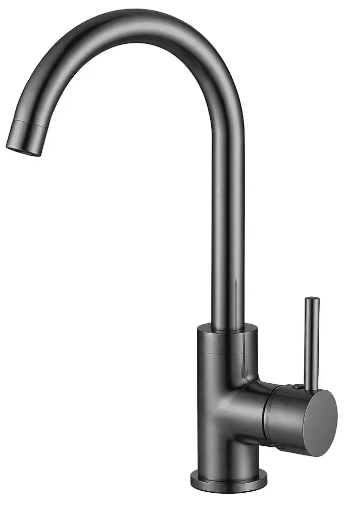 Змішувач для кухні VBI Milano з поворотним виливом graphite VBI-055002GR