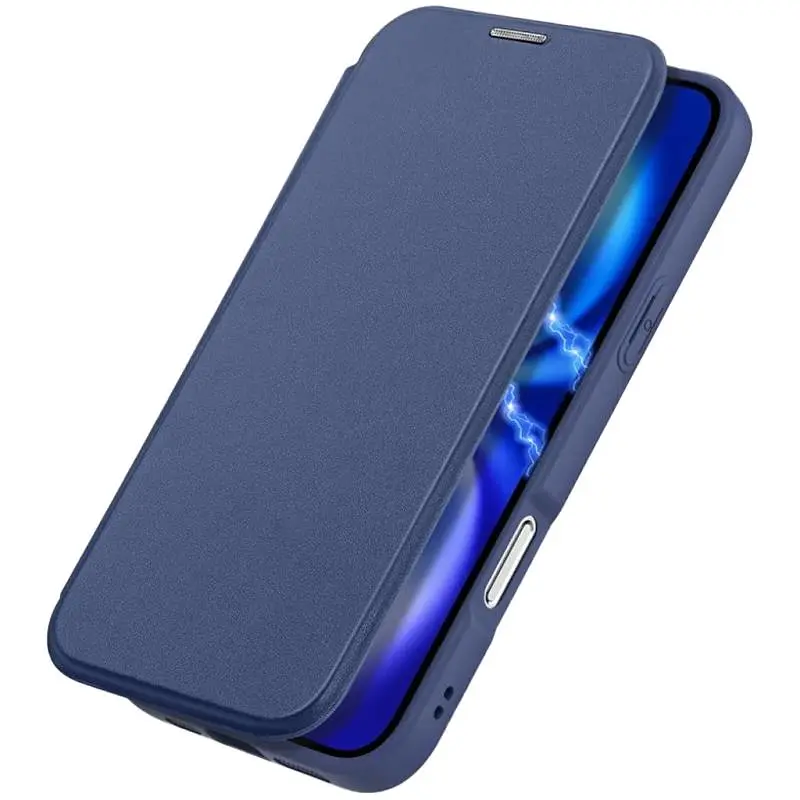 Чохол-книжка Dux Ducis Skin X Pro with MagSafe для Apple iPhone 17 Pro Max 6.9" Blue - фото 3