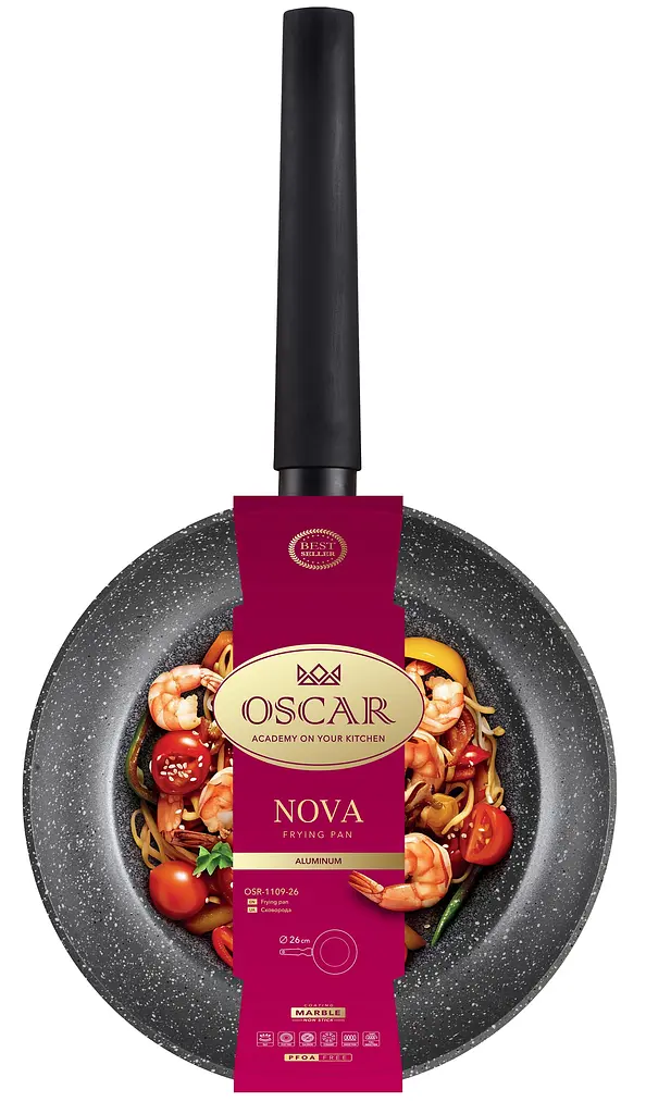 Сковорода Oscar глибока Nova 26 см kuh0016795 - фото 2