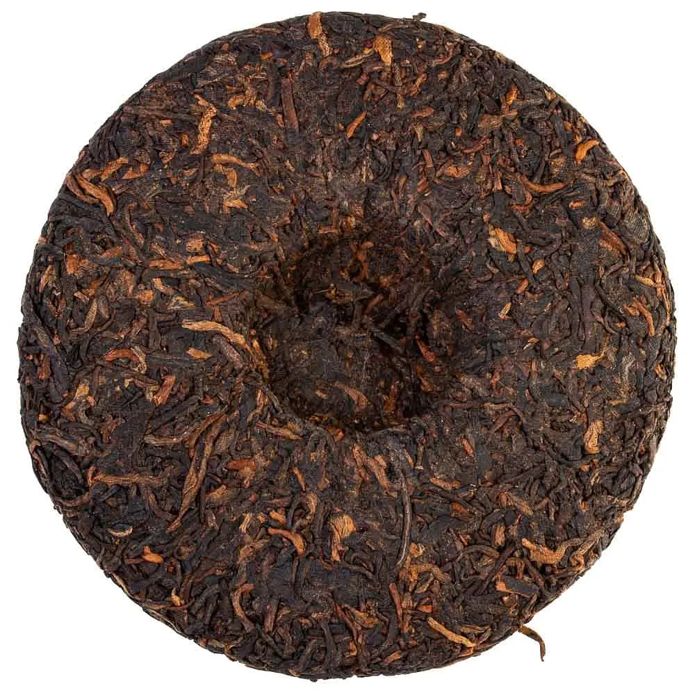 Чай Jinglong Tea Factory Шу Пу Ер Disco Dancer 2021 р. - млинець, 100 г - фото 8