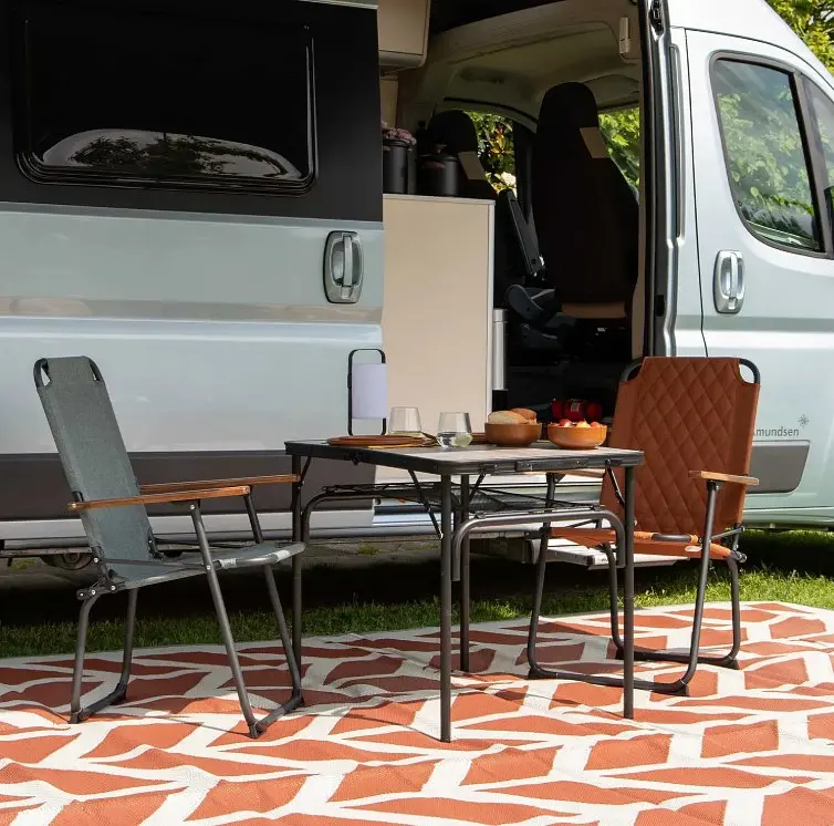 Стіл Bo-Camp Northgate 90x60 см Black/Grey (1404184) (DAS303262) - фото 7