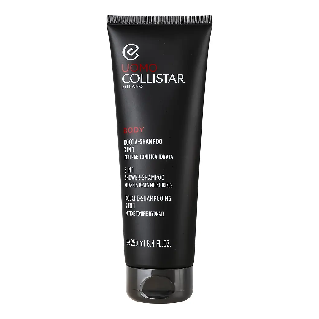 Шампунь-гель для душу Collistar Linea Uomo Doccia-shampoo 3 в 1 для чоловіків 250 мл - фото 2