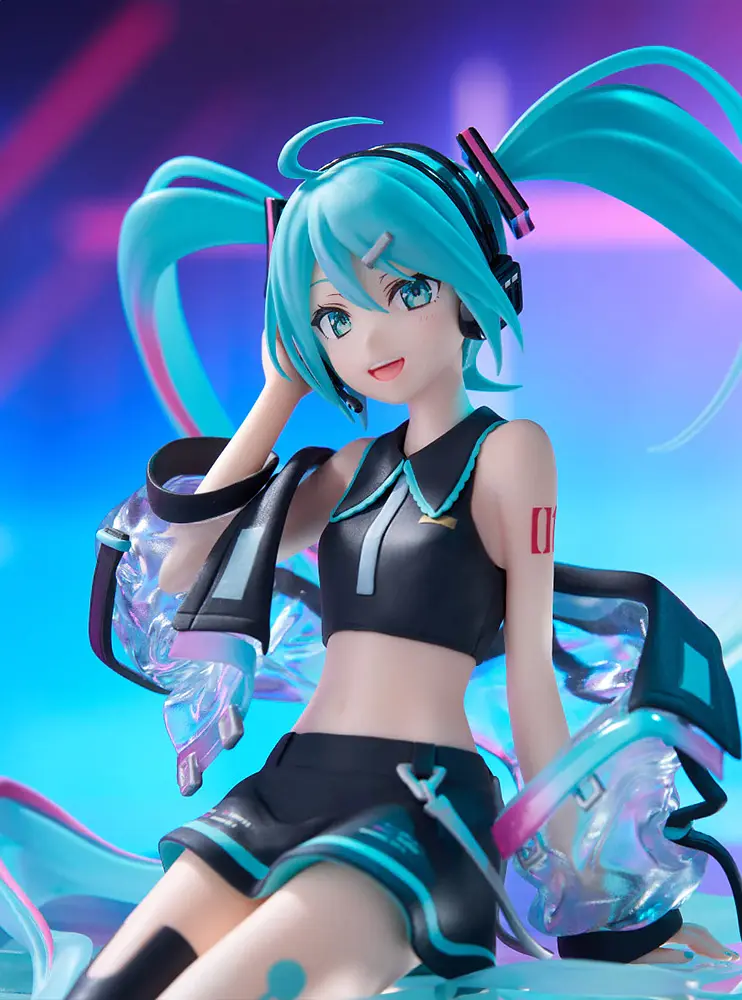 Фигурка FuRyu Noodle Вокалоид Мику Хацуне Vocaloid Hatsune Miku Neon Cyber ​​16 см F V HM NC 16 - фото 3