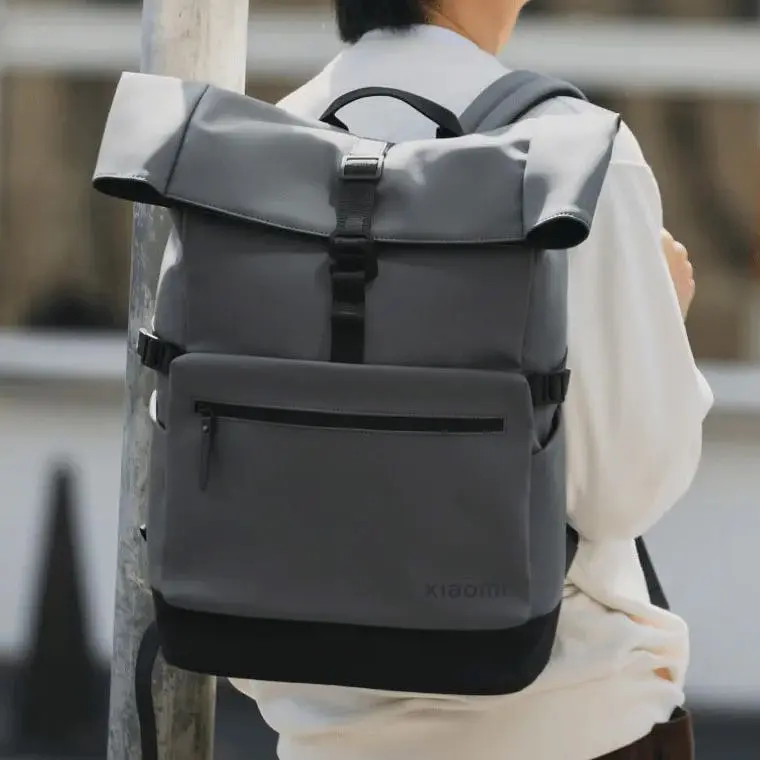 Рюкзак Xiaomi Roll Top Casual Backpack (BHR9055GL) [138273] - фото 4