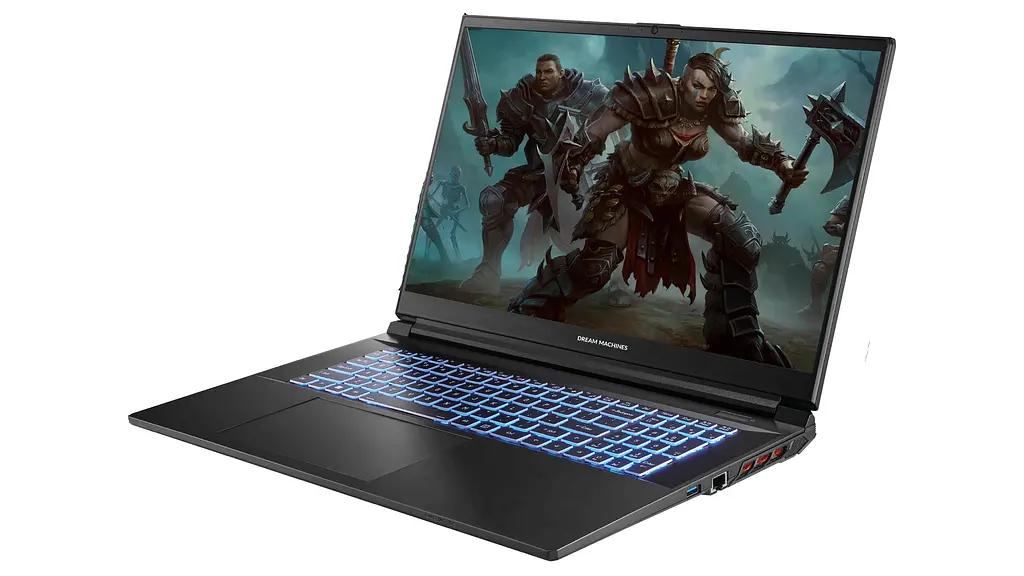 Ноутбук Dream Machines IPS RG4050-17 17.3FHD, Intel i7-13620H, 32GB, F1TB, NVD4050-6, DOS, черный (RG4050-17UA24) - фото 2