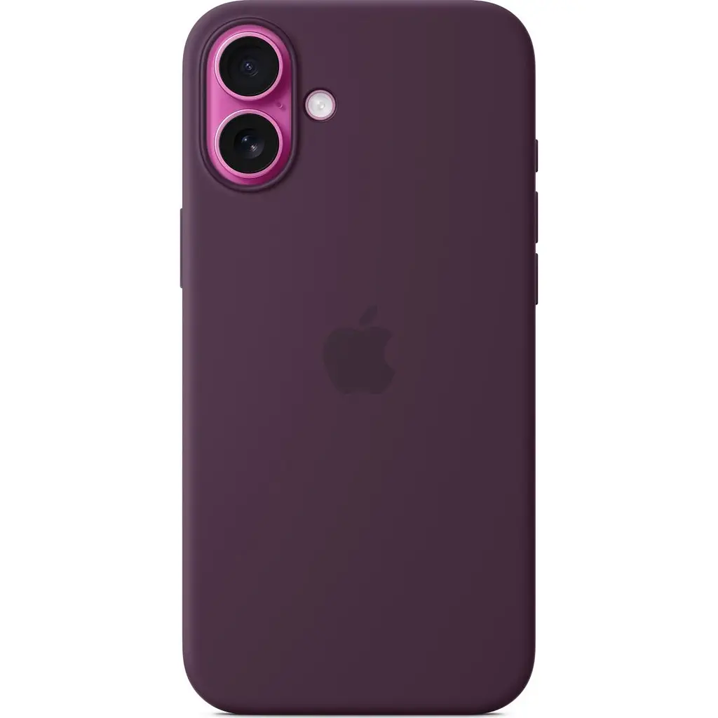 Чохол Apple Silicone Case with MagSafe для iPhone 16 Plus Plum (MYYD3ZM/A) [116197] - фото 3