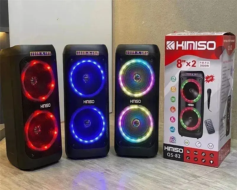 Портативная колонка Kimiso QS-82 BASS Bluetooth водонепроницаемый корпус (QS-82_2678) - фото 3