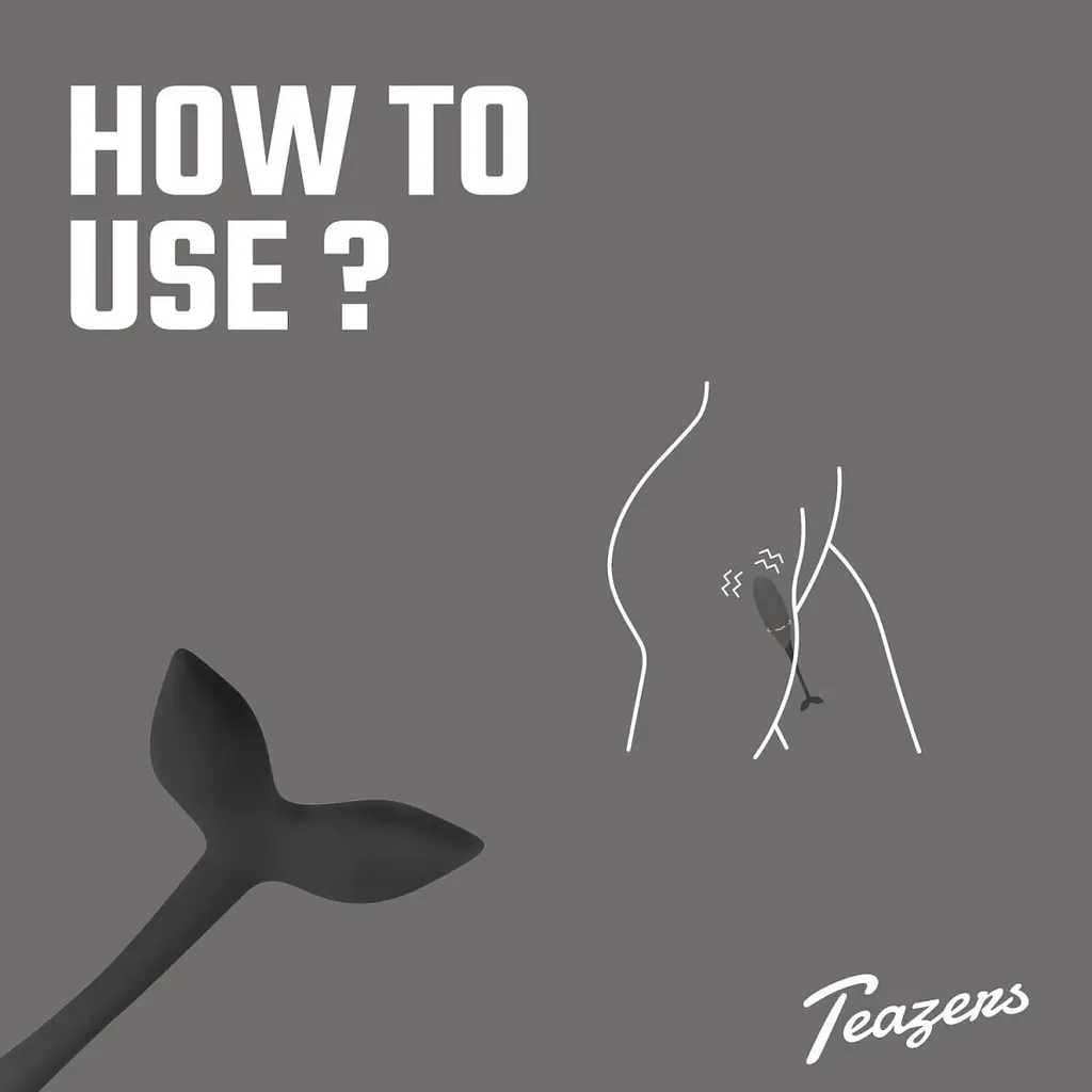 Віброяйце Teazers Luxurious Vibrating Egg, 16 см (чорний) - фото 5