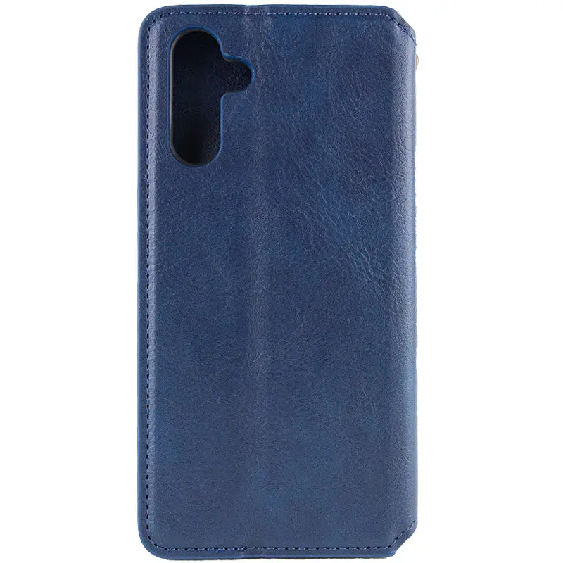 Кожаный чехол-книжка GETMAN Cubic (PU) для Samsung Galaxy A15 4G/5G / M15 5G Синий - фото 2