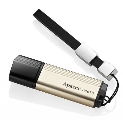 USB флеш накопичувач Apacer 64GB AH353 Champagne Gold RP USB 3.0 (AP64GAH353C-1) - фото 4