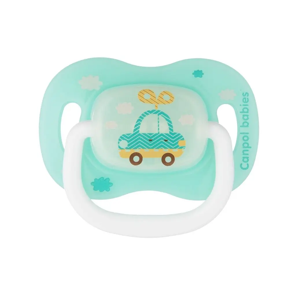 Пустышка Canpol babies Toys силиконовая симметричная 18+ месяцев в ассортименте (23/293) - фото 3