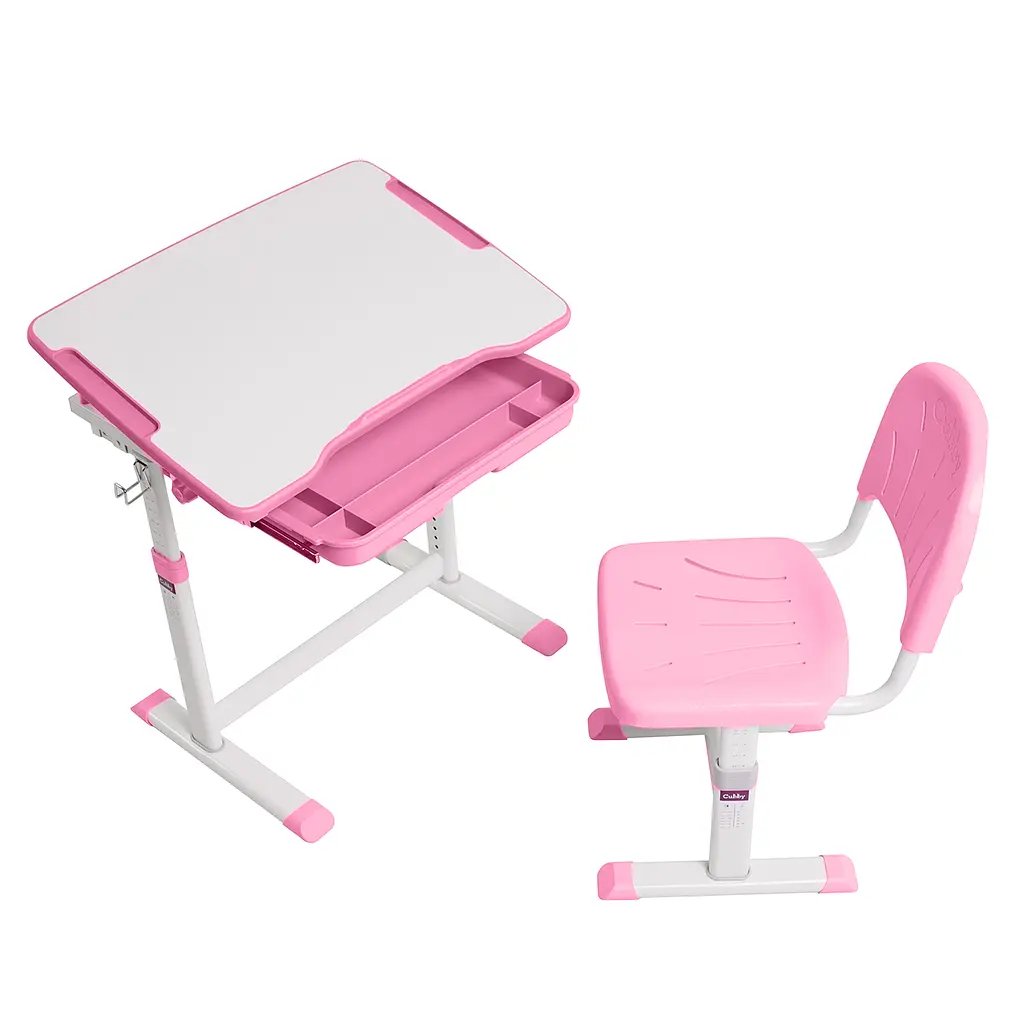 Растущая детская парта Cubby Sorpresa Pink со стульчиком - фото 2