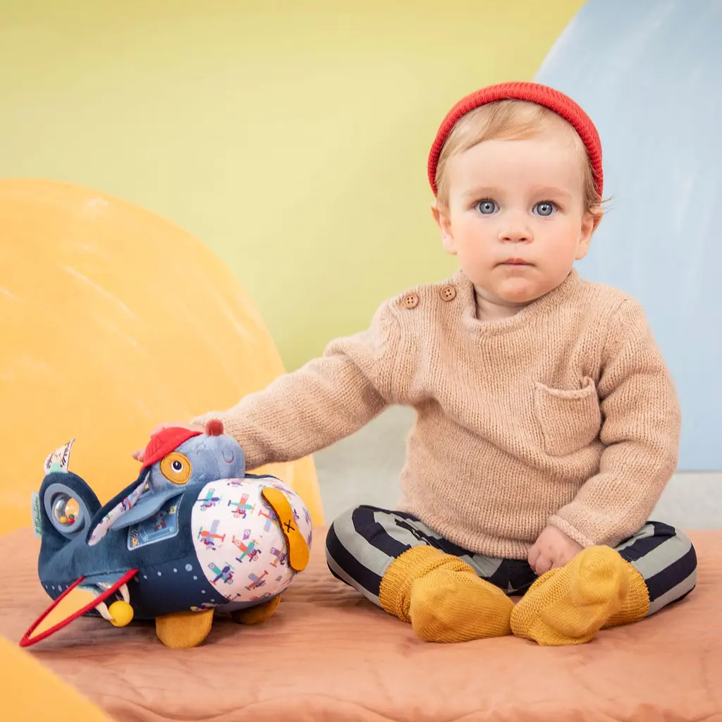 Розвивальна іграшка Lilliputiens Літак Собачки Жюля (83648) Lilliputiens -83648 - фото 8