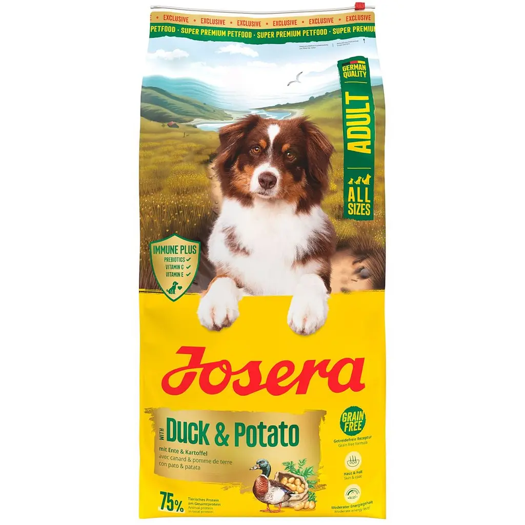 Сухой корм для собак Josera Adult Duck & Potato беззерновой 12.5 кг - фото 2