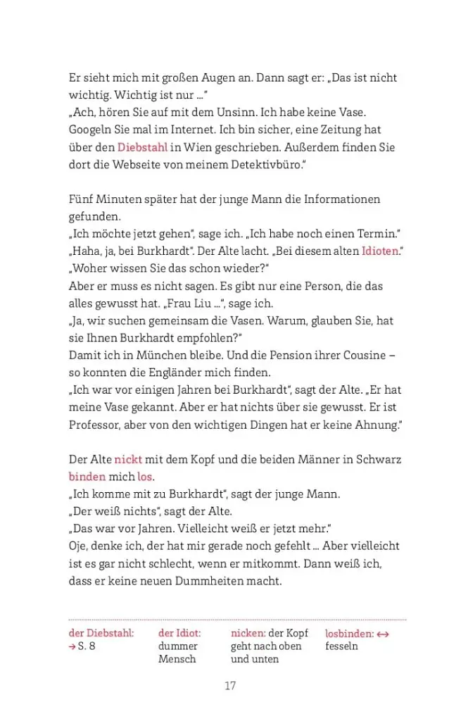 Raetsel um die chinesische Vase. Lektüre mit Audios online - фото 16
