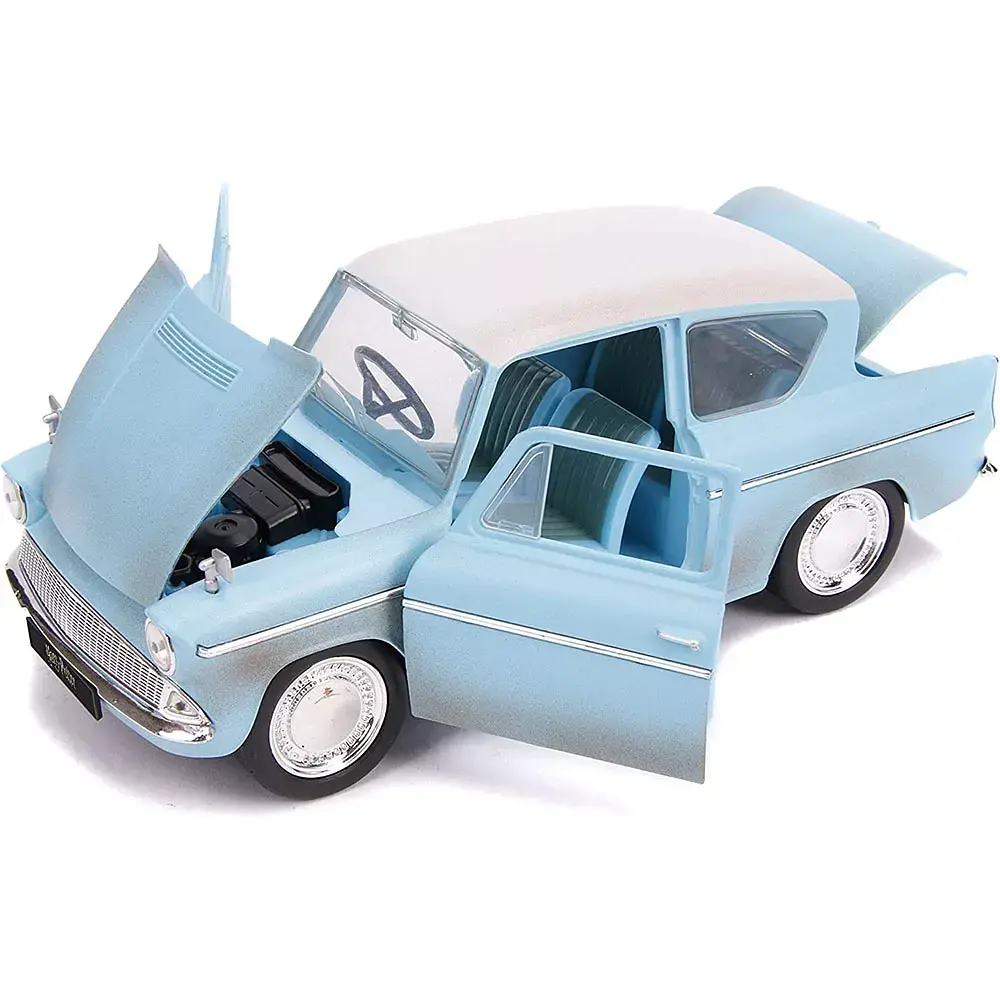 Машинка с фигуркой Jada Toys Гарри Поттер  Harry Potter Ford Anglia 1959 7 см JT HP 7 - фото 8