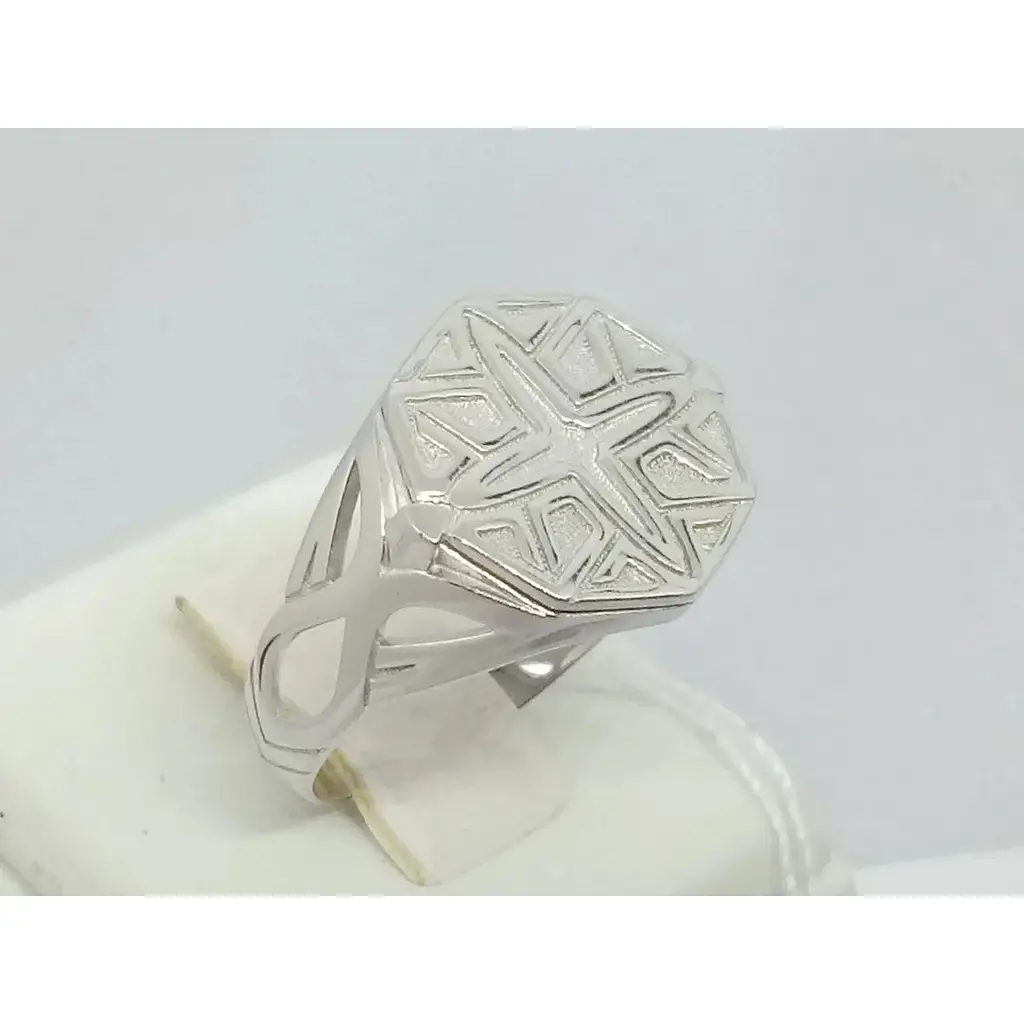 Срібний перстень Харківська ювелірна фабрика. 14505-Р 20,5 - фото 3