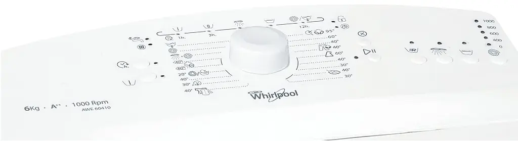 Пральна машина Whirlpool AWE 60410 вертикальна - фото 4
