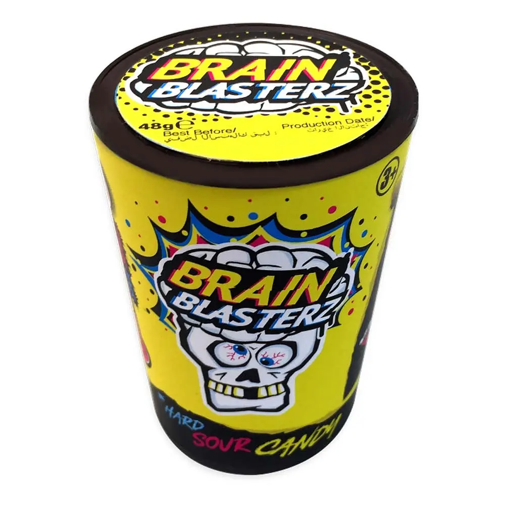Кислі цукерки Brain Blasterz Super Sour Candy 45г - фото 3