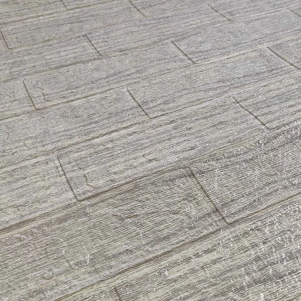 Самоклеюча декоративна 3D панель Loft Expert сіра смужка 700x770x3 мм - фото 3