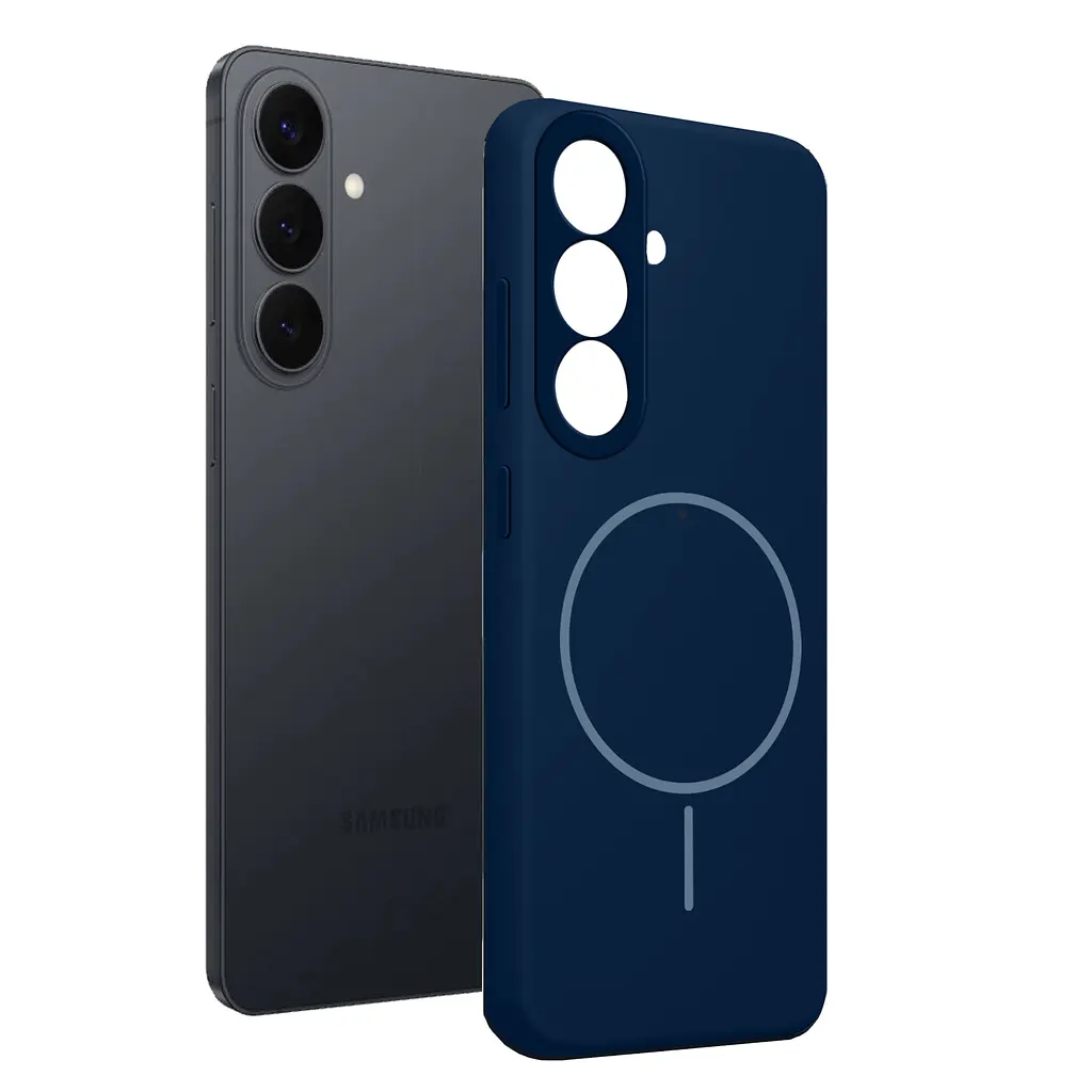 Чохол MAKE Samsung S26 Plus Silicone Solo Navy - фото 3