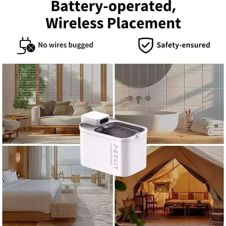 Поїлка для тварин Petkit Eversweet Max Smart Pet Drinking Fountai P4115 White [122383] - фото 6