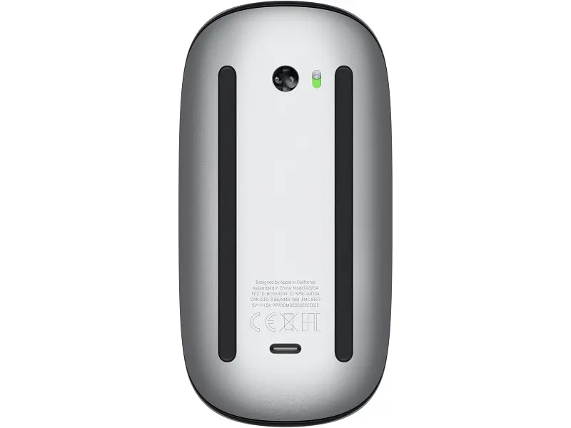 Миша Apple Magic Mouse USB-C Black Multi-Touch Surface (MXK63) - фото 3