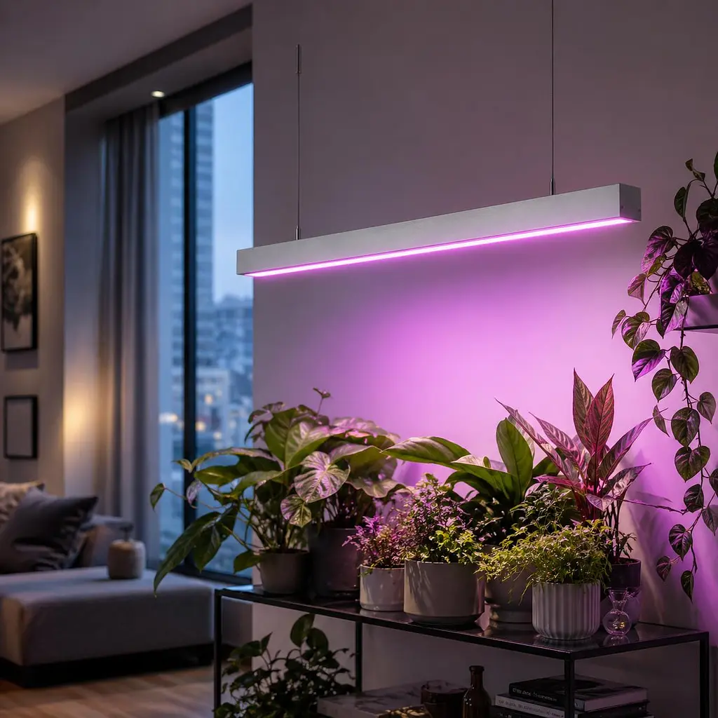 Подвесной светодиодный фито-светильник X-LED 50 Вт (980x42x43)  - фото 2