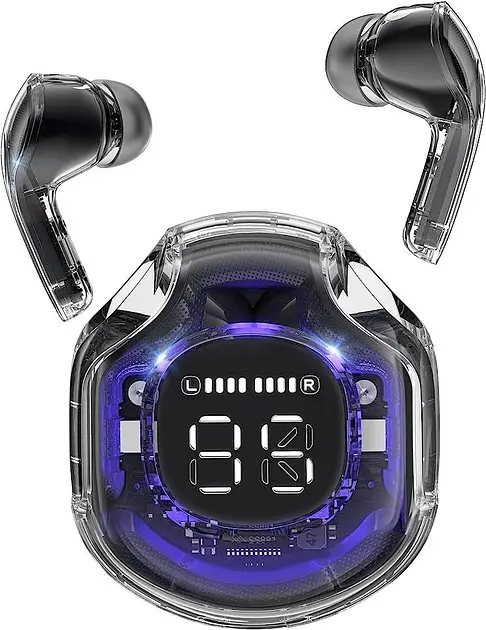 Бездротові навушники Bluetooth UKC TWS Ultrapods pro сині - фото 2
