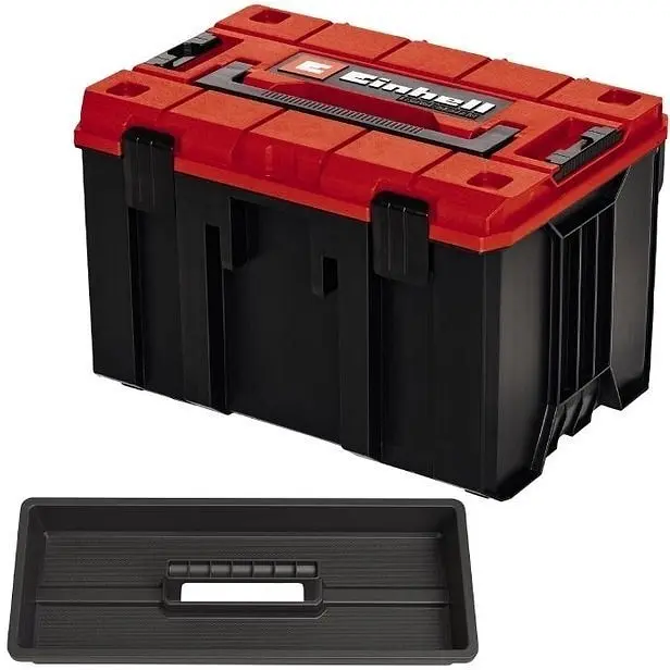 Ящик модульний для інструменту E-Case M, 33х44.4х29.5см, пластик Einhell hoz0012876 - фото 3