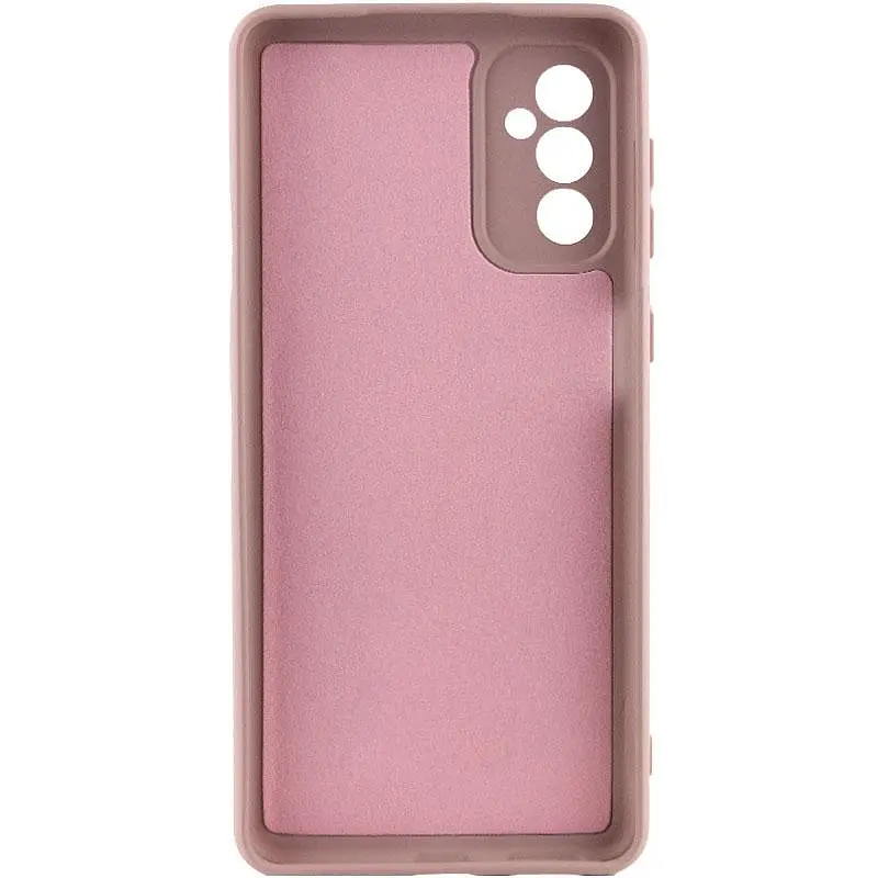 Чехол TPU GETMAN Liquid Silk Full Camera для Samsung Galaxy A56 5G Розовый / Pink Sand - фото 2