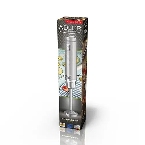 Блендер занурювальний Adler AD 4617 Grey - фото 5