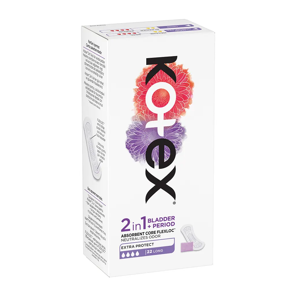 Прокладки ежедневные Kotex 2в1 Extra Protect 22 шт. - фото 2