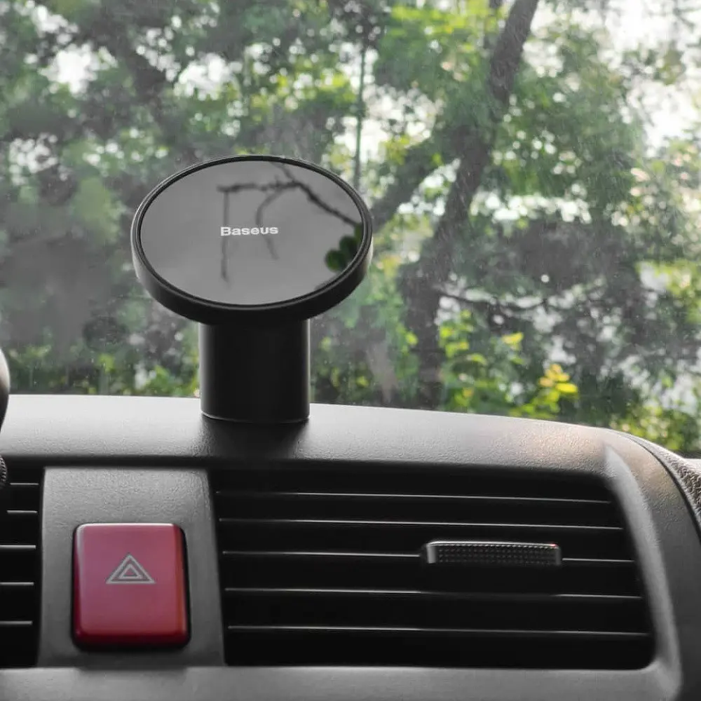 Держатель в машину Baseus Radar Magnetic Car Mount blue (30610) - фото 5