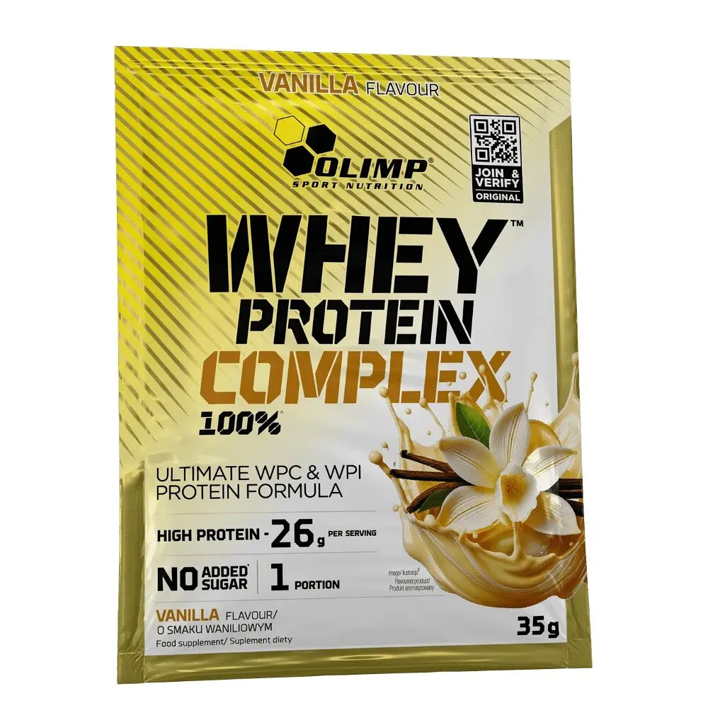 Протеїн Olimp Sport Nutrition Whey Protein Complex 100%, 35 грам - Ваніль