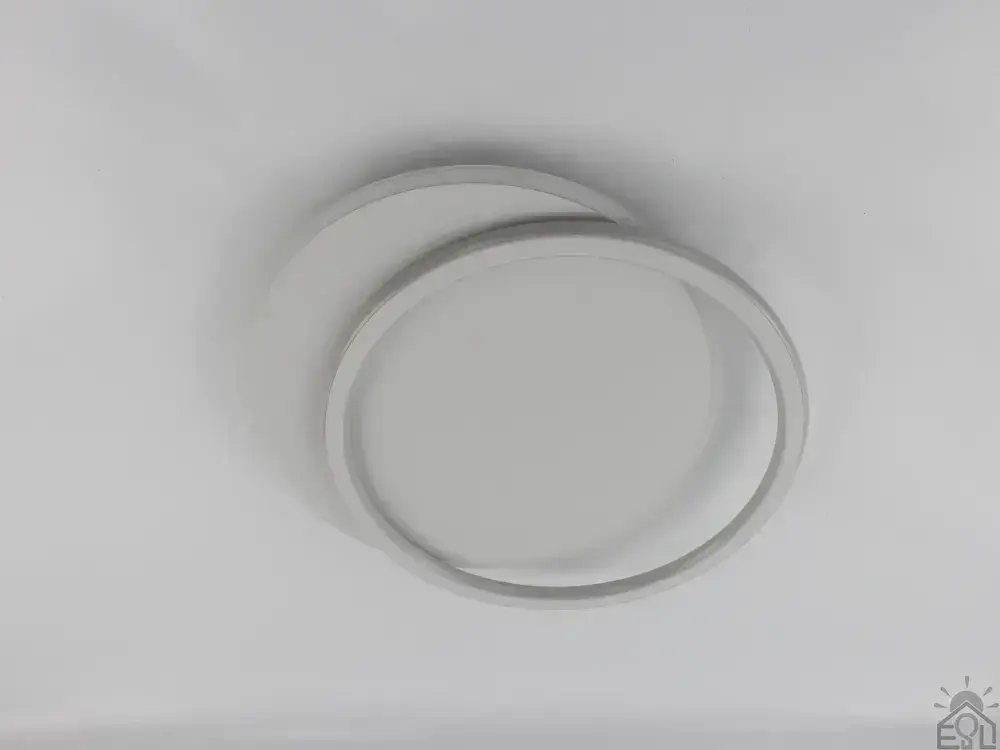 Керована світлодіодна люстра STANDART 80W 2R-ON/OFF-485х410х50-WHITE ESLLSE - фото 5