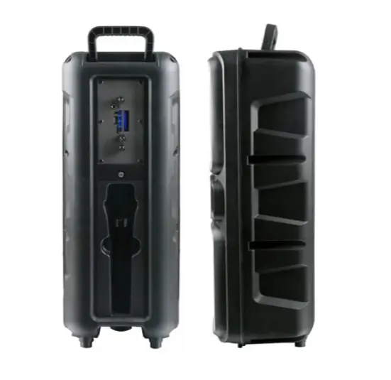 Портативная колонка XO F55 Boat Double 20W Bluetooth 5.0 RGB караоке микрофон + пульт - фото 2