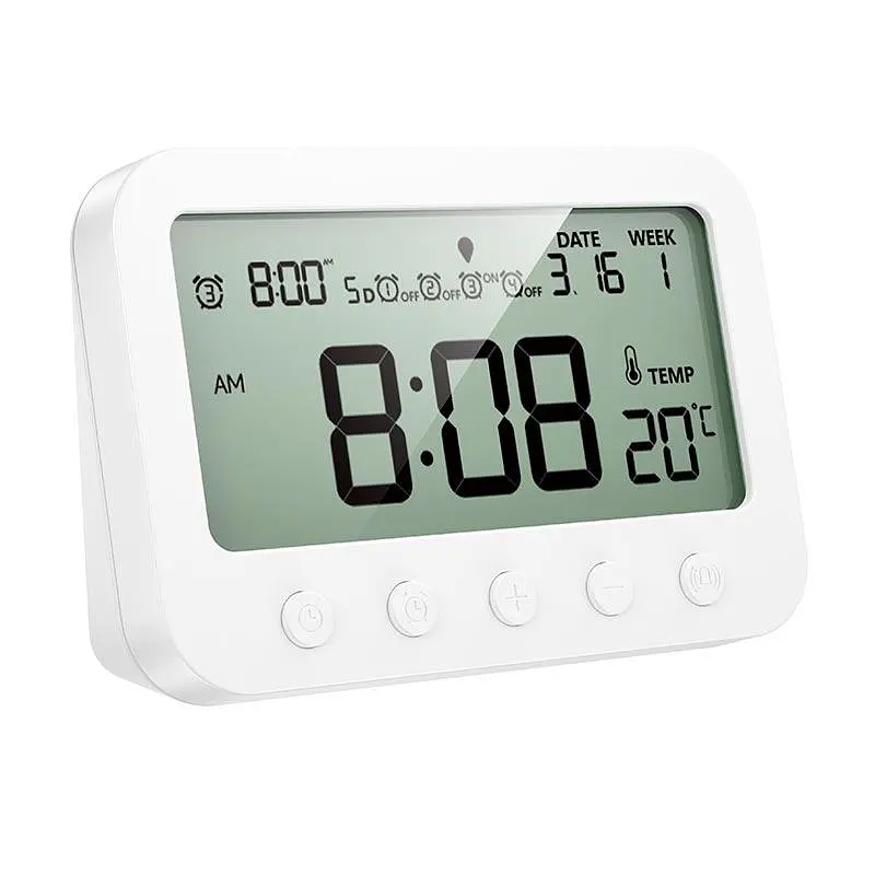Термометр HOCO Indoor digital alarm clock with thermometer HX44