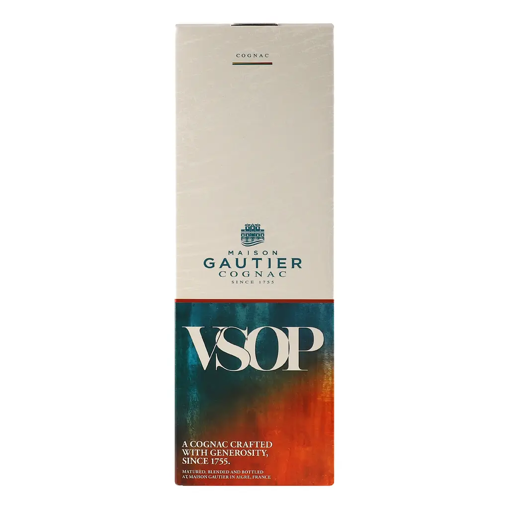 Коньяк Gautier VSOP 40% 0.7 л в подарунковій упаковці - фото 5