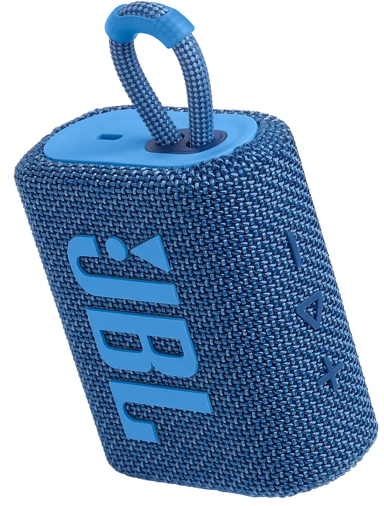 Портативна акустика JBL Go 3 Eco Blue [JBLGO3ECOBLU] [82836] - фото 3