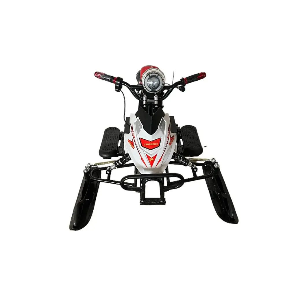 Електроснігохід Crosser S-1 (800W, 48V, 20Ah) на амортизаторах червоний - фото 3