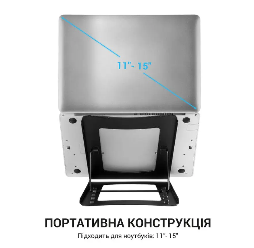 Підставка для ноутбука планшета OfficePro LS-325G Gray - фото 6